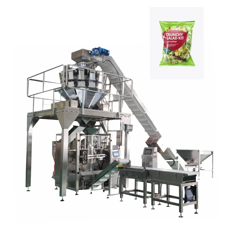 High Speed Automatic многовесовая vertical packing machine for granule with 10 heads