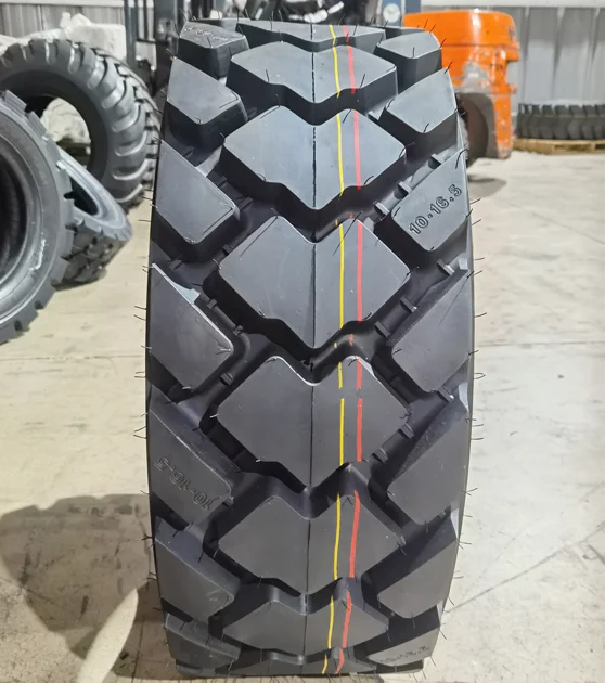 Loader Backhoe Skid Steer Tires L2 L5 Pattern 14-17.5 15-19.5 10R16.5 12R16.5 Radial Double Coin Industrial SKS