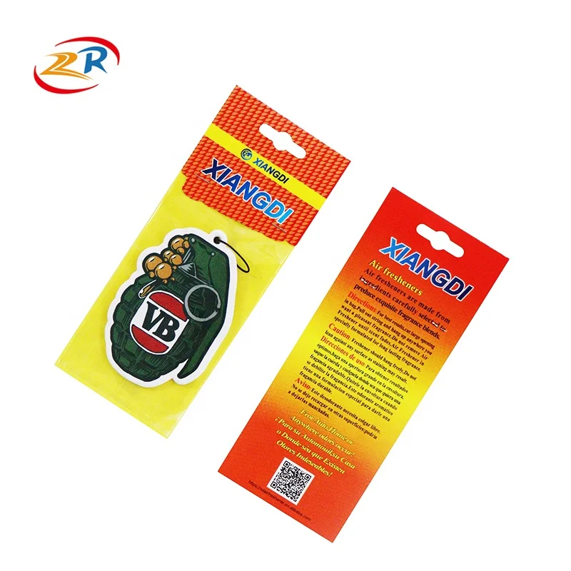 Рекламный автомобильный освежитель воздуха с логотипом на