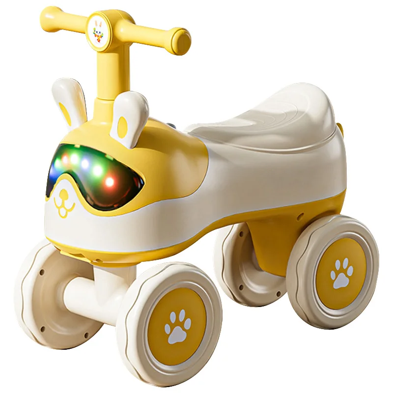 Hot Sale Cheap Price 4 Wheels Children Balance Car Baby Ride on Car Toy Kids Balance Bike With Music Light