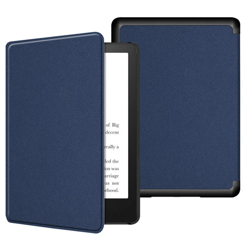 Hot selling PU leather four corner anti fall folio flip TPU tablet cover for Amazon Kindle Paperwhite5 2021 11th business cases