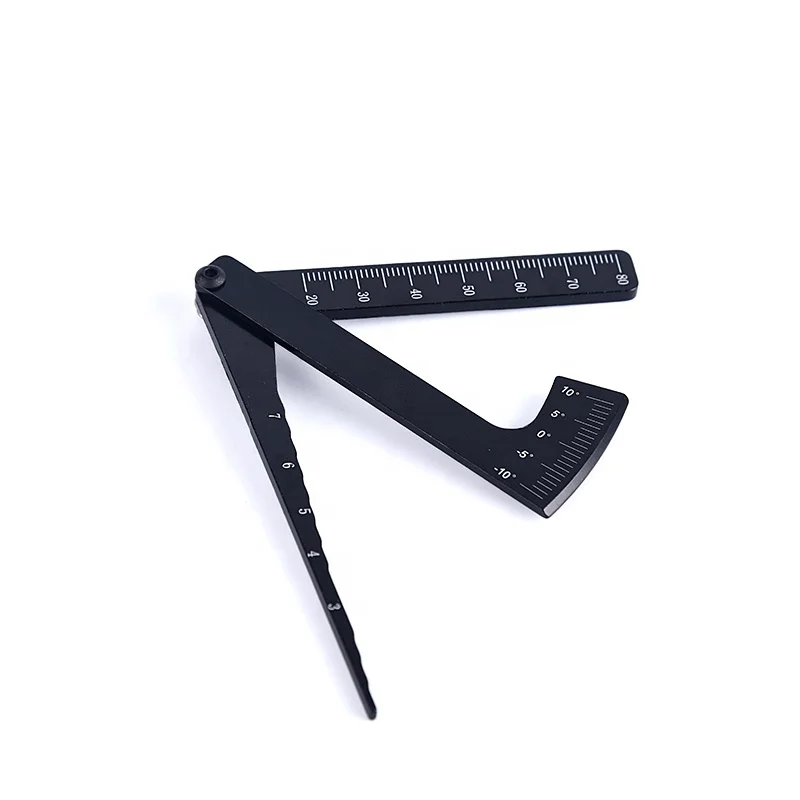 New 3 in 1 RC Scale Adjustable Measurement Wheel Height Rim Camber Gauge Angle Ruler Tool for RC Car Truck