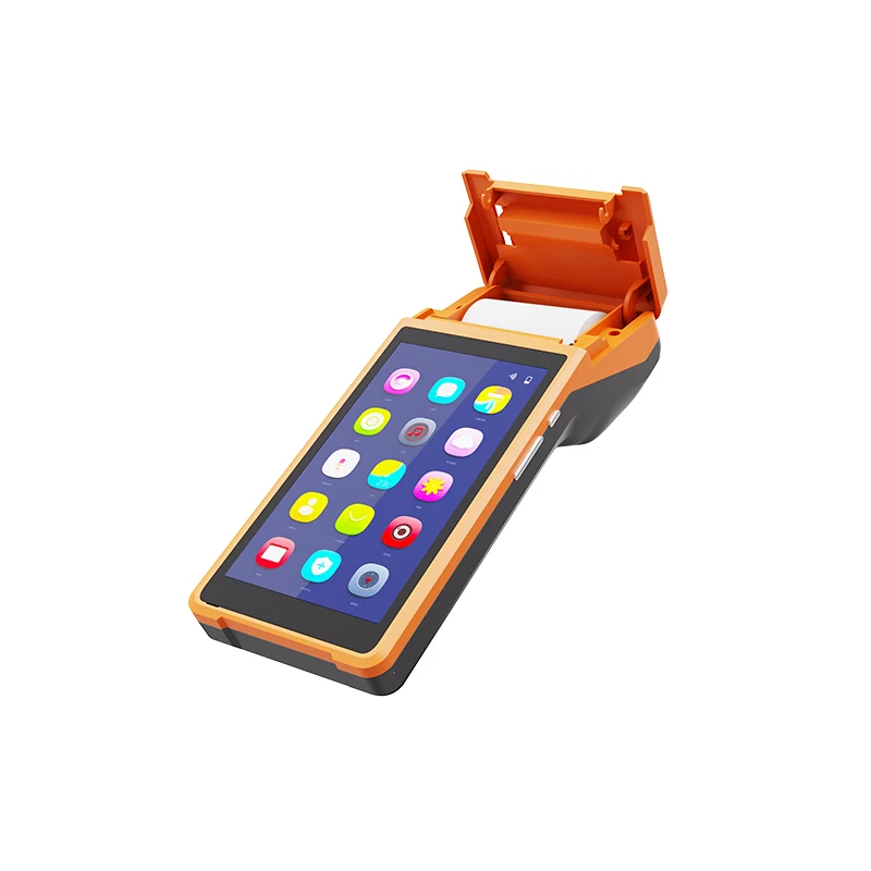 New Android Receipt Printer Pos Terminal Android Pda With Printer Android Pos Terminal