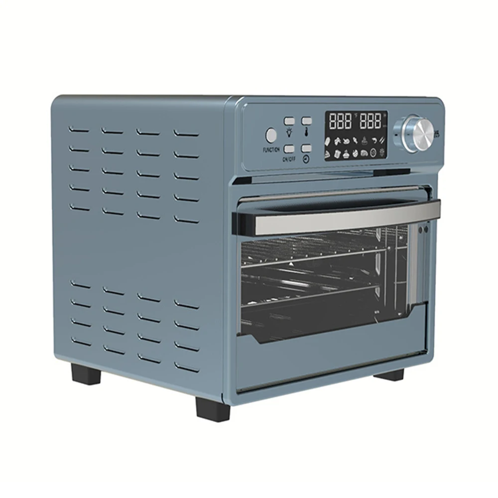 Household Multi-function Digital Electric Cooker Bread Bakery Hot Air Toaster Oven Oil Free Air Fryer Ovens with Rotissierie
