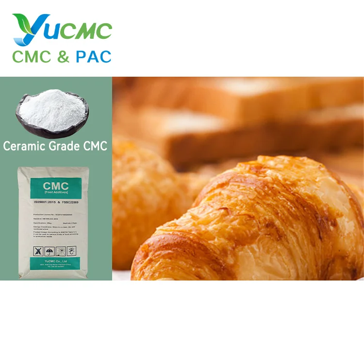 Yucmc Structure Grade High Viscosity Factory Carboxymethylcellulose Supplier Gum In Food Sodium Carboxymethyl Cellulose Cmc