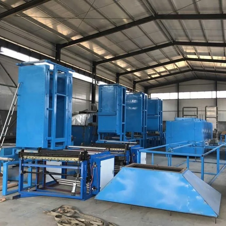 Линия по производству охлаждающих целлюлозных подушек для теплиц