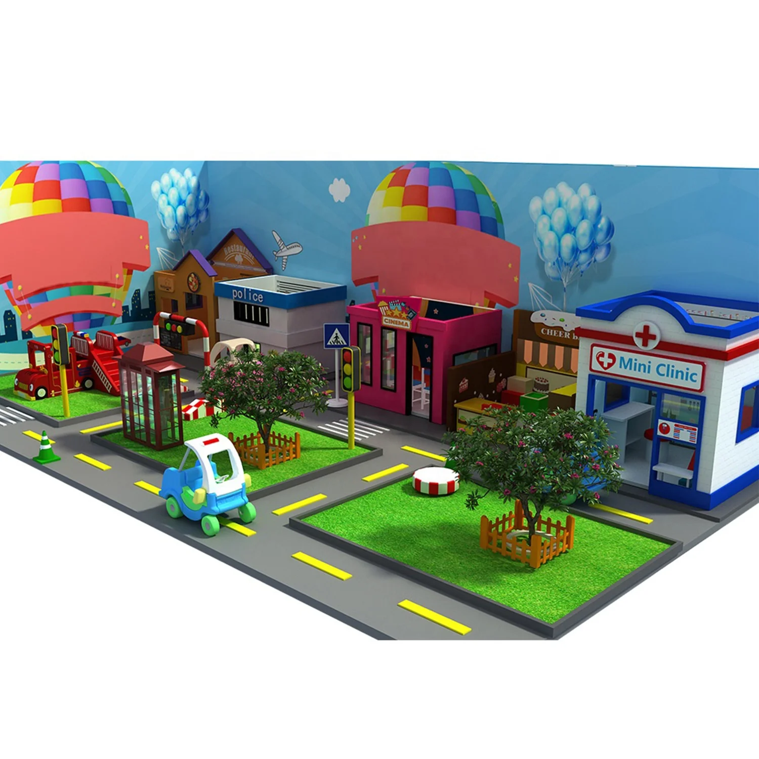 Оборудование для ролевых игр, Детский мягкий игровой домик для помещений