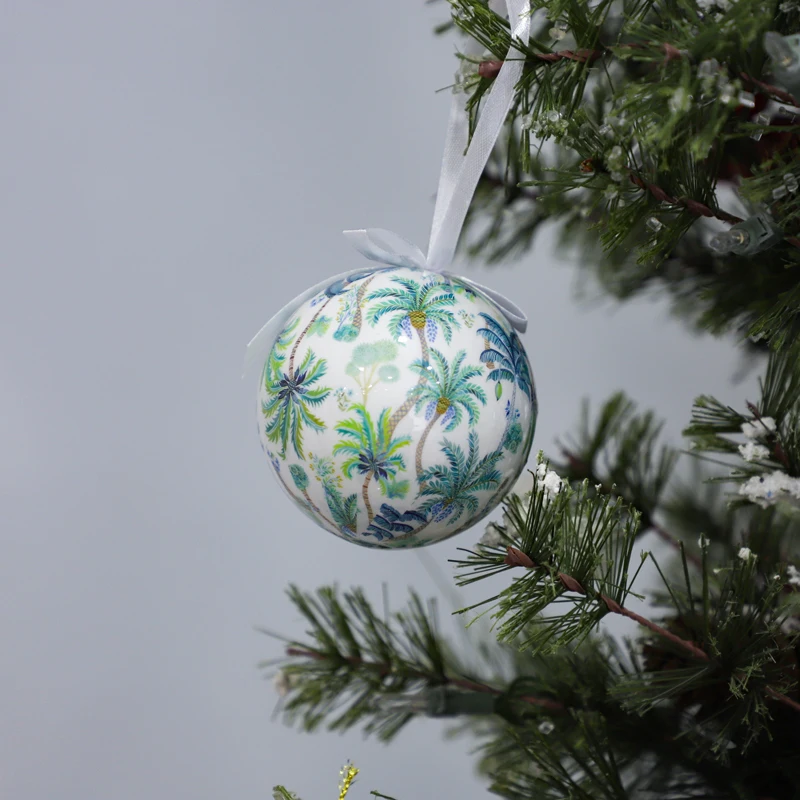 Floral Foam Ball Customized Factory Wholesale High Quality Christmas Foam Ball Ornaments DIY Logo Christmas Decoration