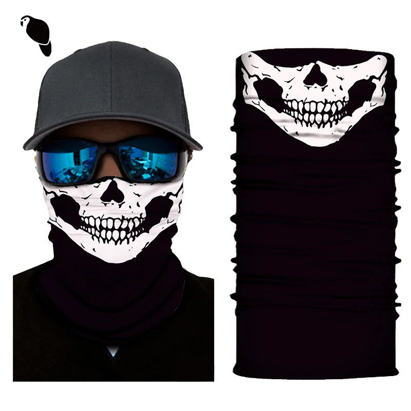 LEO  all seasons face cover polyester neck gaiter face mask fabric seamless tube bandana