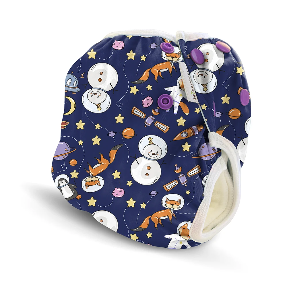 Многоразовые водонепроницаемые детские штаны для плавания мягкие тканевые