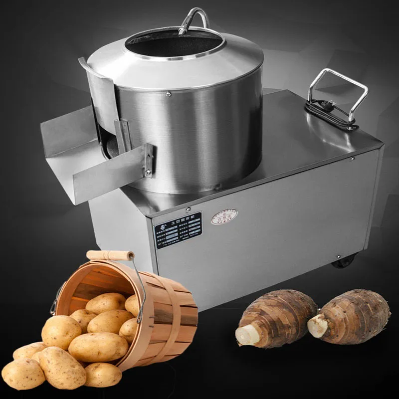 Automatic industrial potato taro peeler /skin removing machine potato washing peeling machine