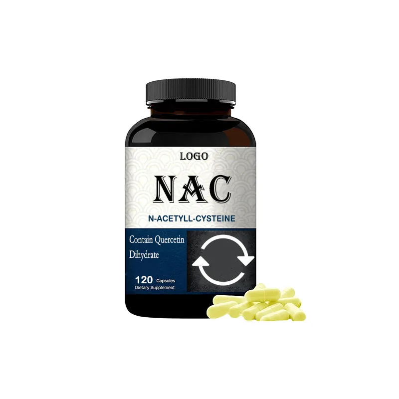 Private Label Pure N-Acetyl-L-Cysteine (NAC) Powder 616-91-1 Food Grade Health Additive N-Acetyl-L-Cysteine Capsules