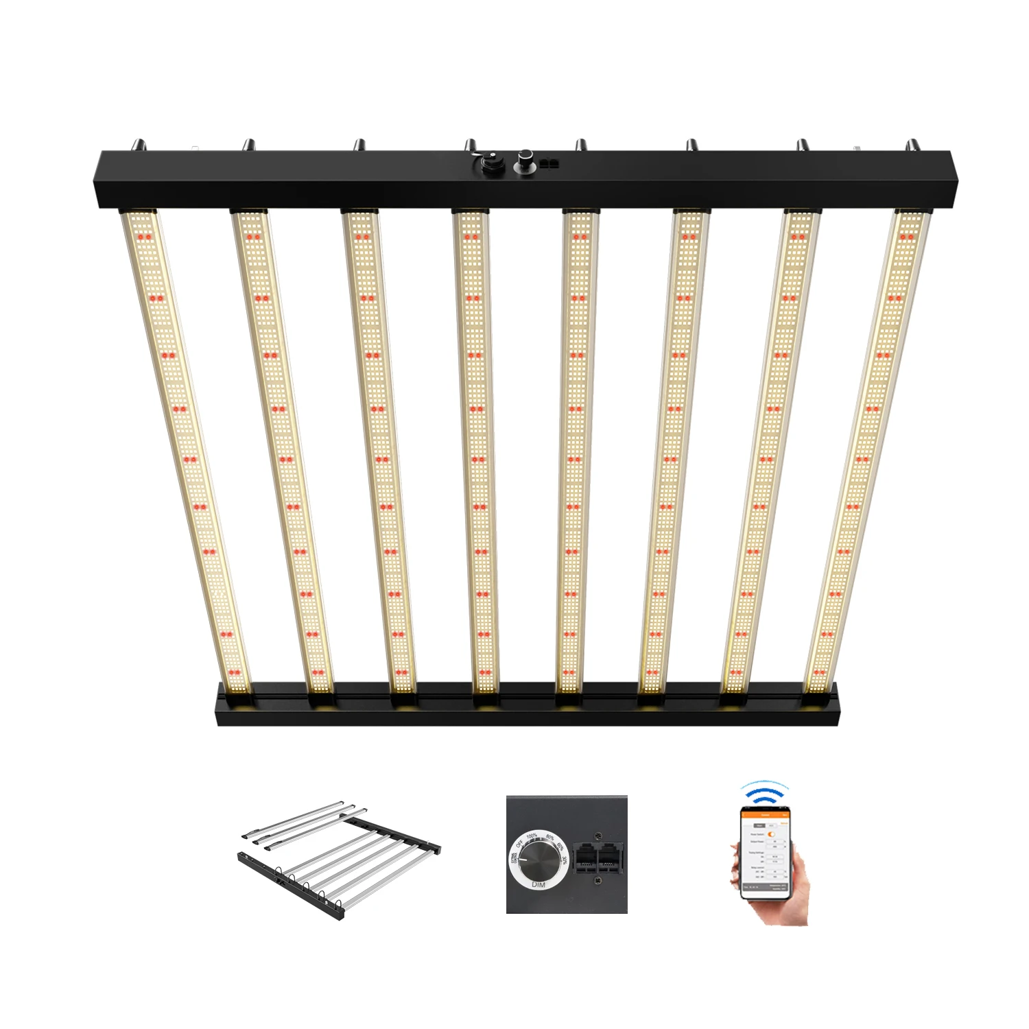 Quantum Led samsung Lm301b Light Grown Growing 1000 w Hydroponics Full Spectrum