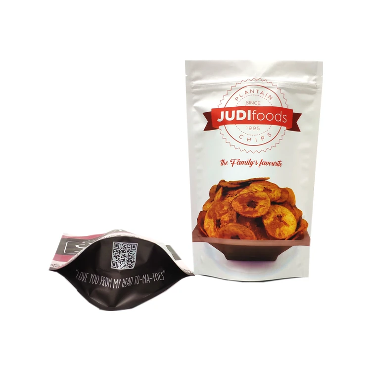 Custom Sealing Plastic Mango Packaging Ziplock Plastic Bags Dried Fruit Bag Aluminum Foil Stand Up Nut Food Bags With Zipper