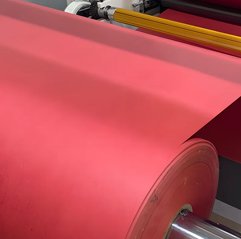 Exclusive Customized Battery Fireproof Flame Retardant Electrical Insulation Red Vulcanized Fiber Sheet Paper Adhesive Tape