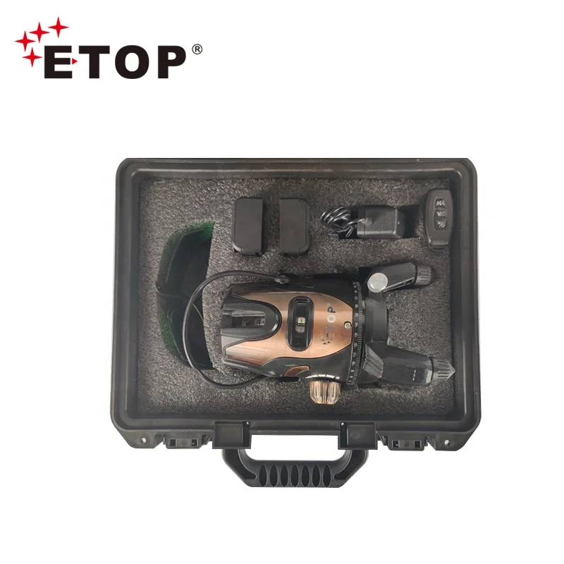 ETOP Quality Promised Hot Selling 5Lines 3D Green Beam Laser Levels