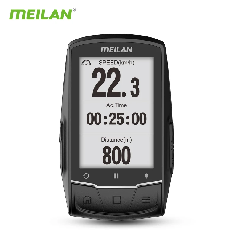  Велосипедный компьютер Meilan M1 Finder GPS спидометр для горного велосипеда гоночный велосипед подключается к приложению