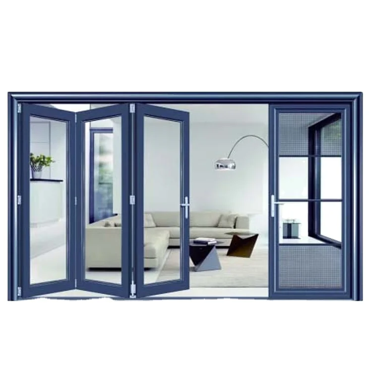 Alwew Factory Price Cheap Accordion Folding Windows and Doors Design Philippines