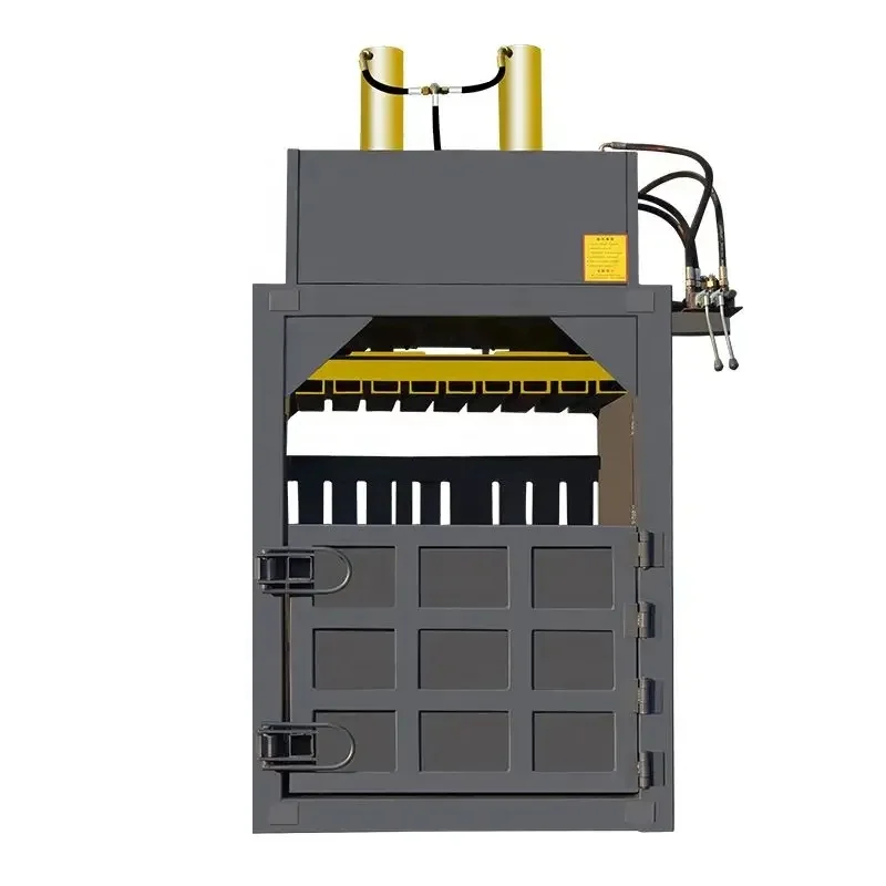 GYBF Vertical Industrial Scrap Waste Paper Plastic PET Bottle Compactor Press Baler Machine