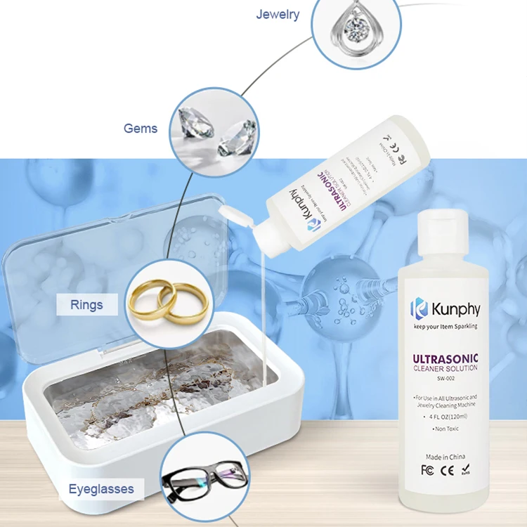 Portable Household Use Electric Cleaning Ultrasonic Cleaner for Eyeglasses Jewelry Cleaning Device Ultrasonic Machine