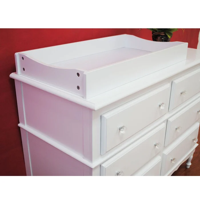 Baby Changing Table White French Style With Drawer Storage Table