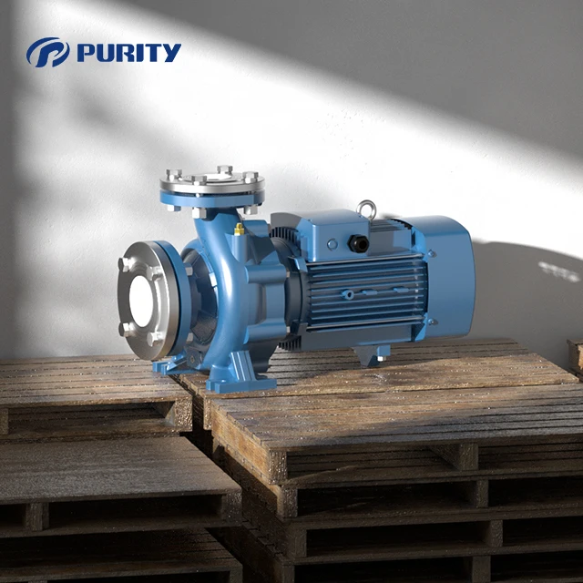 Heavy Duty Close Coupled Horizontal Pipeline Electric Centrifugal 1HP-100HP End Suction Monoblock Industry Pump
