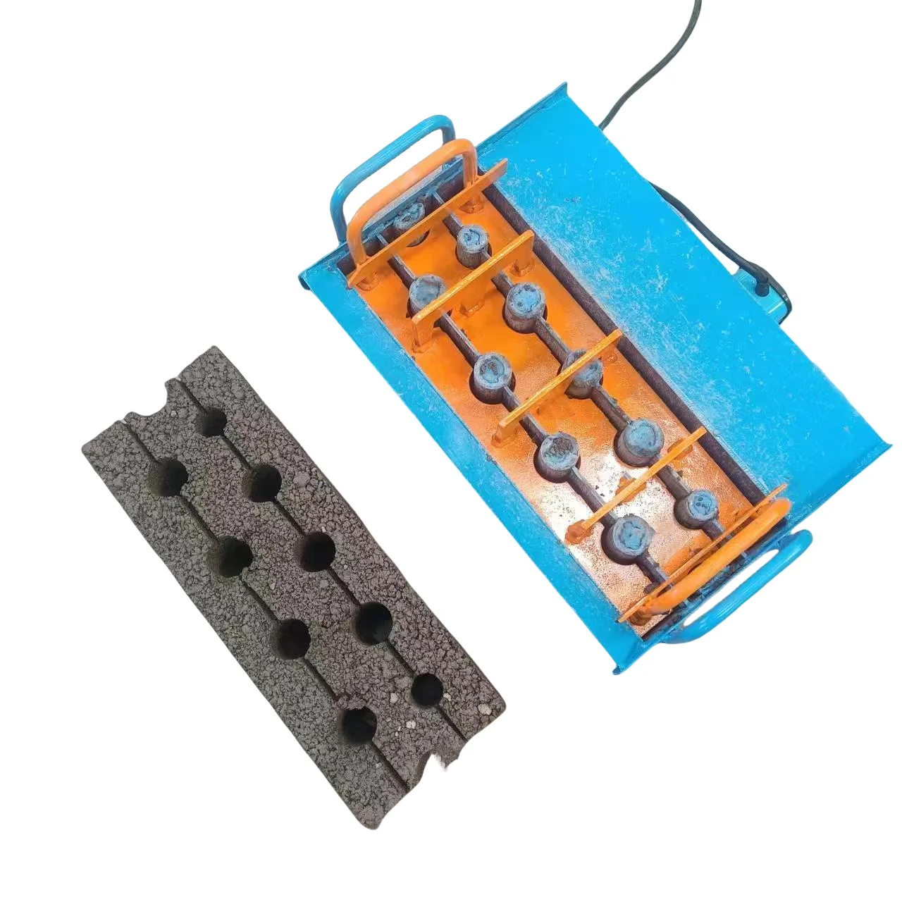 Manufacture sale  hand press manual ecological brick machine