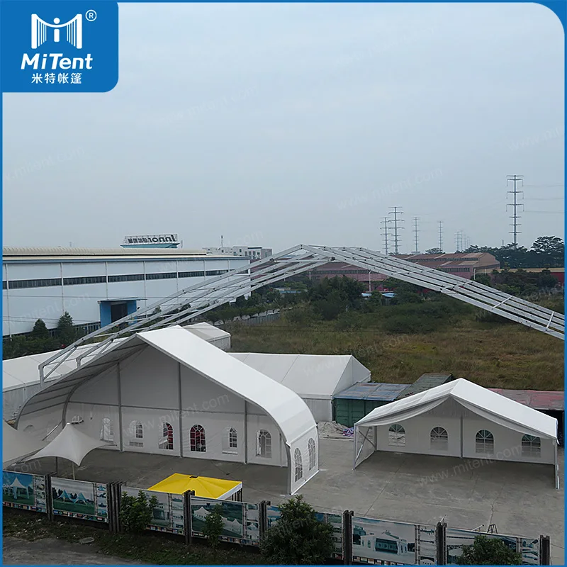 High Quality Miluxe Tent for Marriage with Church Windows for Big Outdoor Events Rental Tent