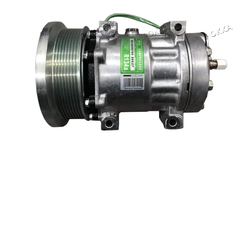 POKKA car ac air auto 24V 7H15 8PK compressor for Carter Excavator