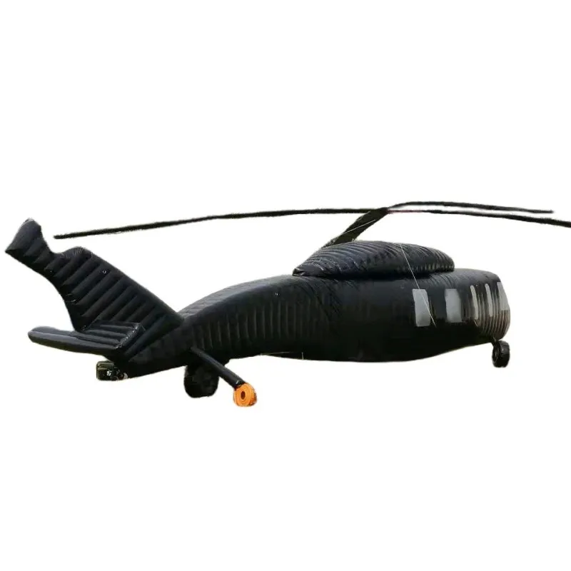 Black Hawk helicopter inflatable false  simulation equipment props tank  aircraft model
