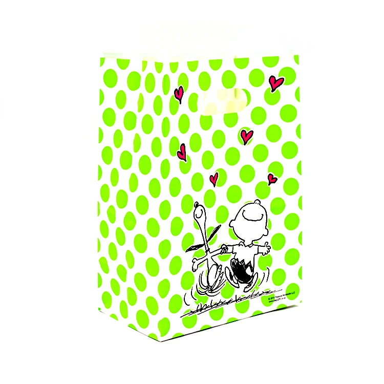 china supplies export die cut handle paper bag with hole handle