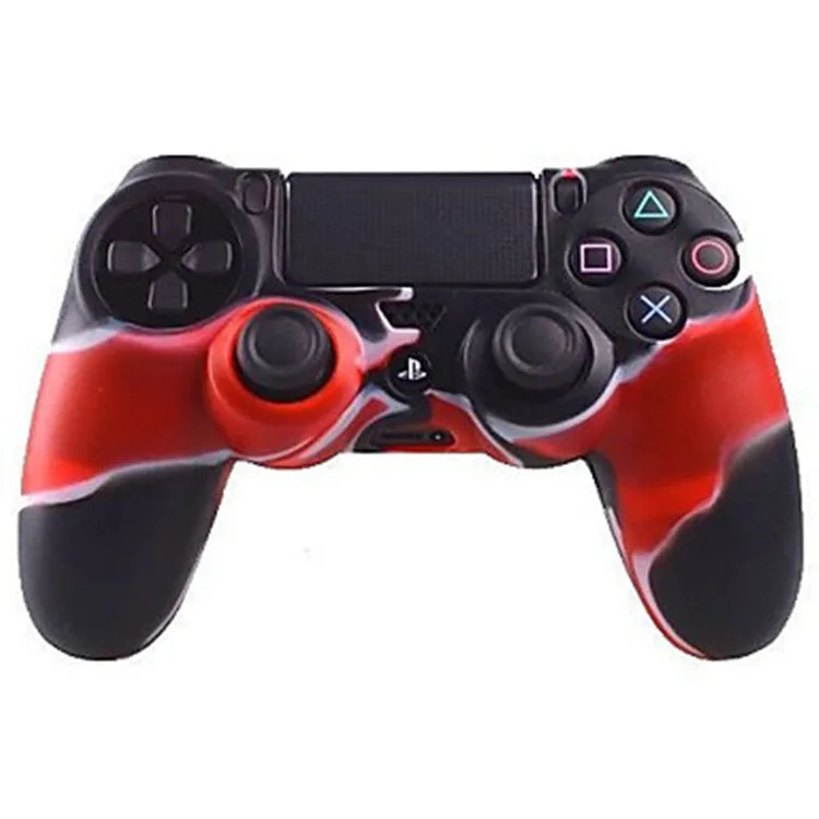 Для PS4 геймпад анти-скольжения контроллер кожного покрова защитный Camo резиновый силиконовый чехол-бампер чехол для Sony Playstation 4 игровой коврик