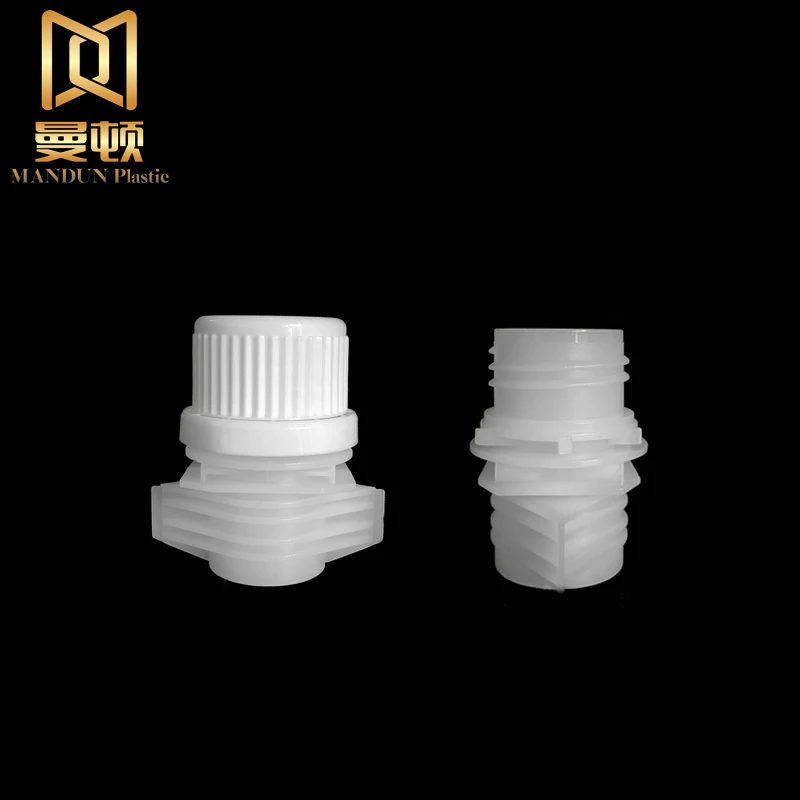New Food Grade 20mm PE Spout Cap for Flexible Liquid Detergent Bag