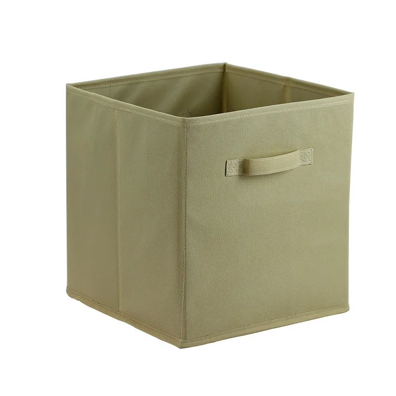 Foldable Non Woven Storage Clothes Box Cube Collapsible Fabric Storage Cubes Organizer