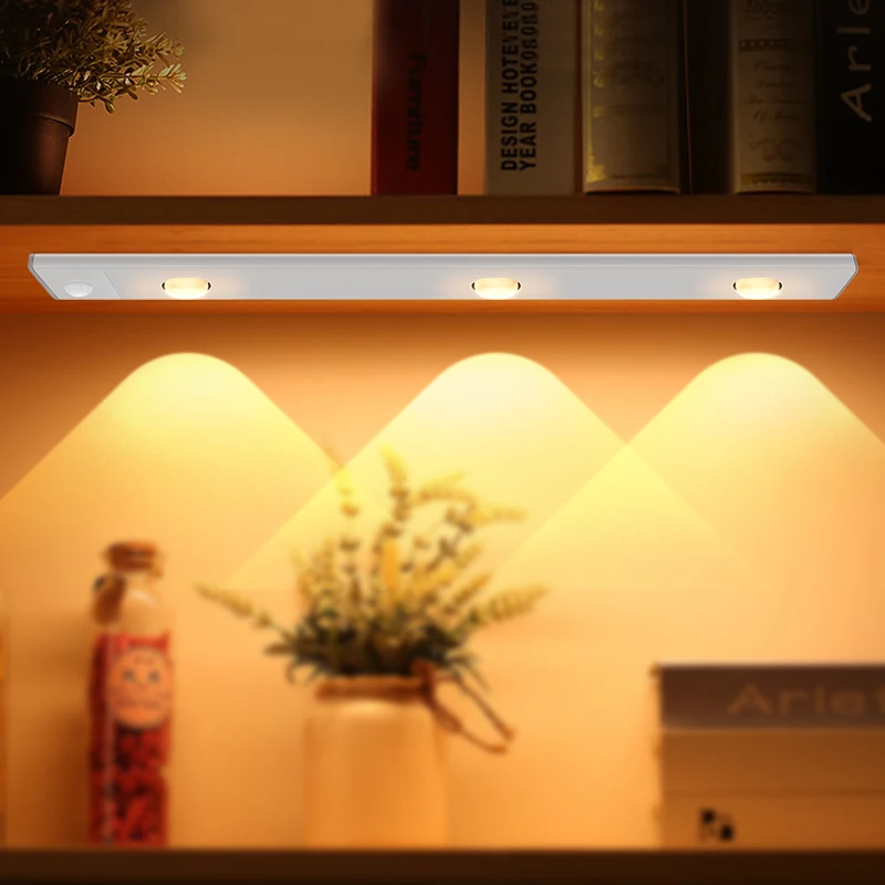 Surface Mount Night light kid Aluminum Smart Sensing Cat Eyes Light magnetic motion sensor light indoor rechargeable