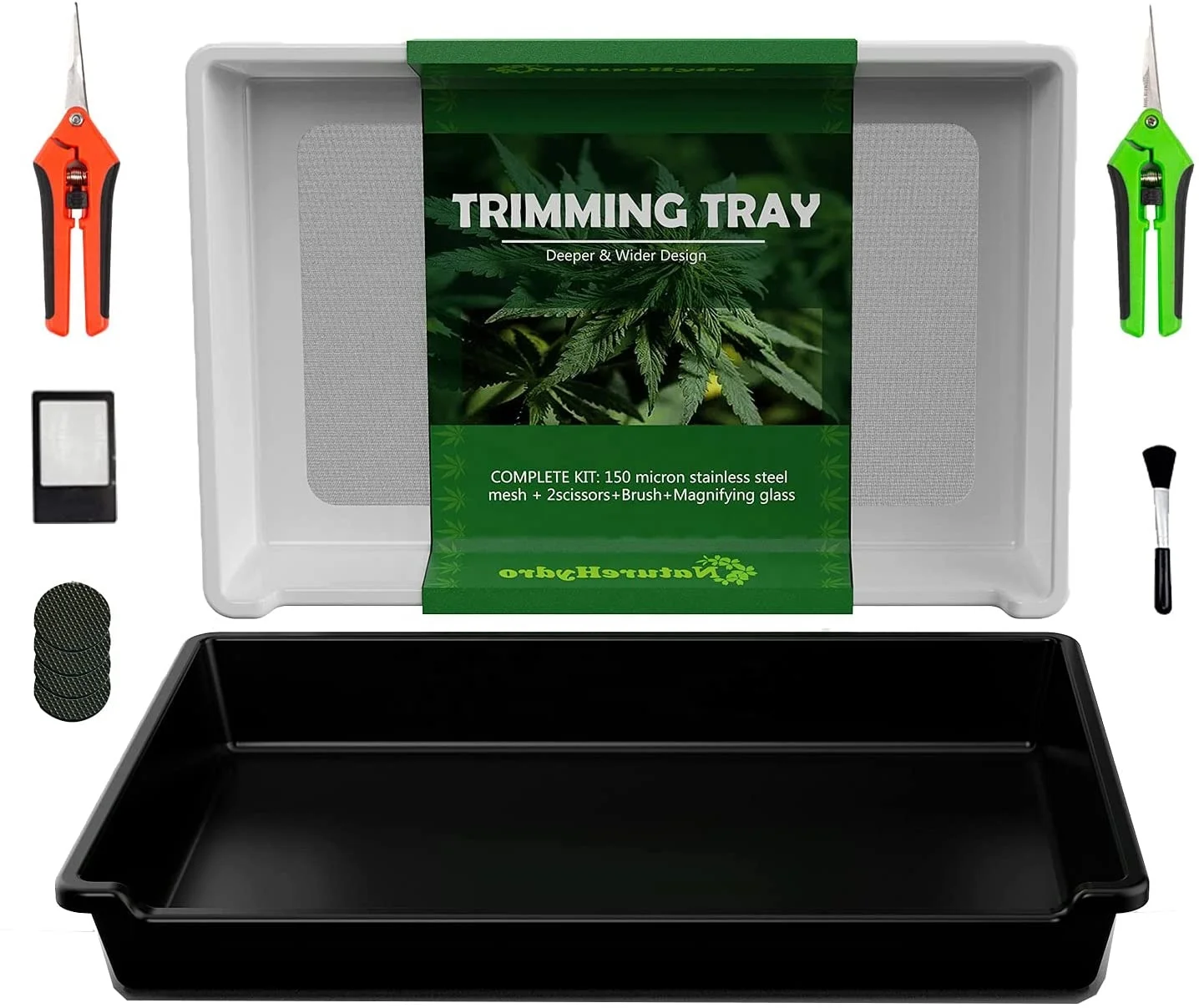 Plastic Product Trimming Tray Herb Trim Tray