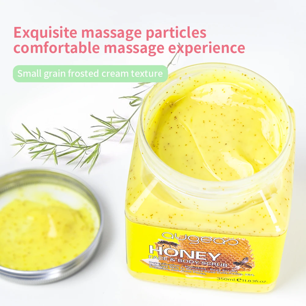 hot selling skin body care whitening cream organic private label sugar exfoliating body scrub