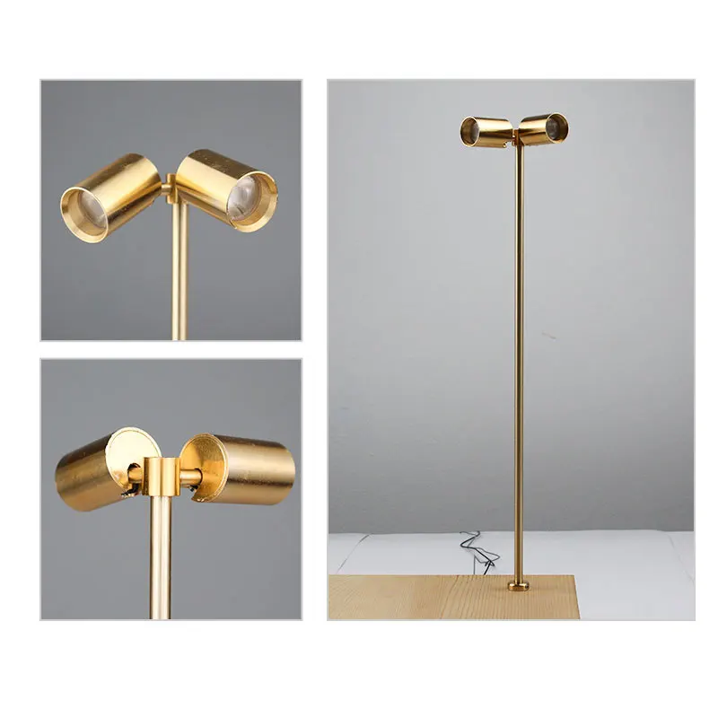 Custom Led Spot Watch Jewelry Display Light Double Head Shop Cabinet Museum Showcase Lighting