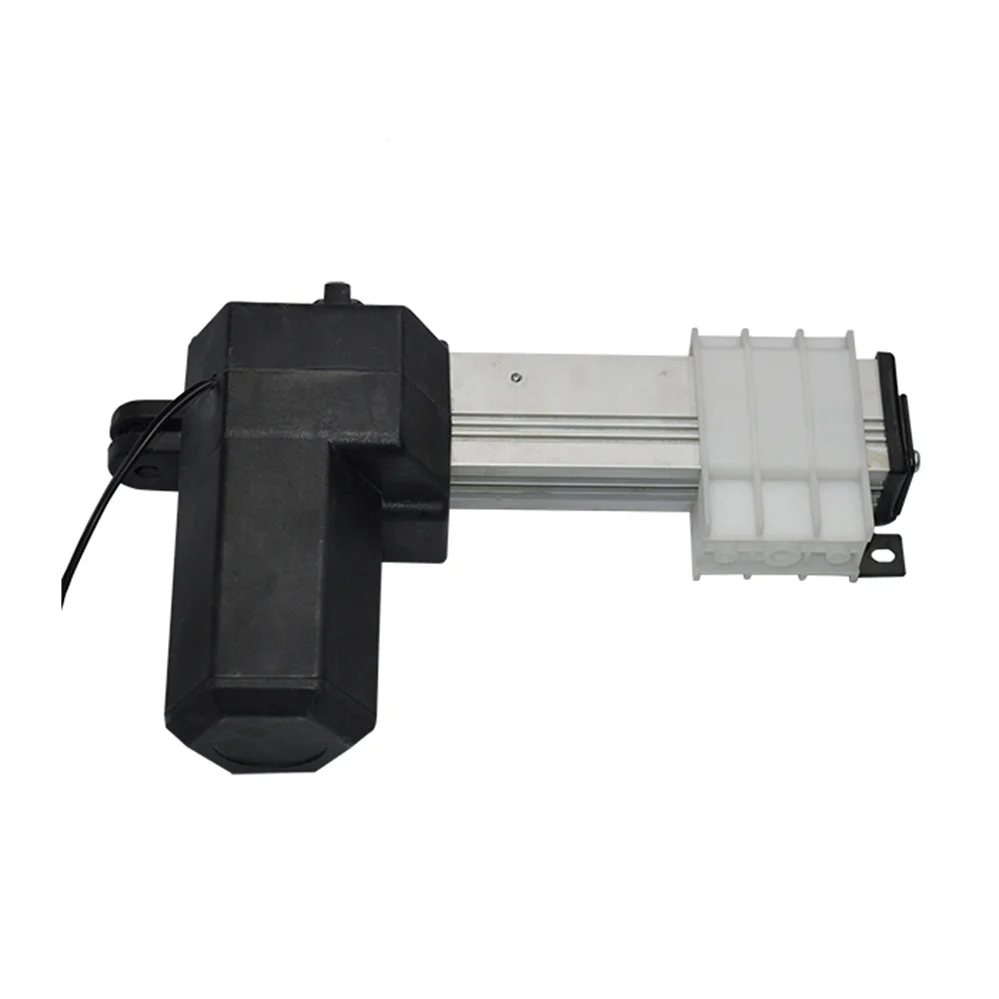 Low noise 12 volt reciprocating motor linear actuator for dental chair