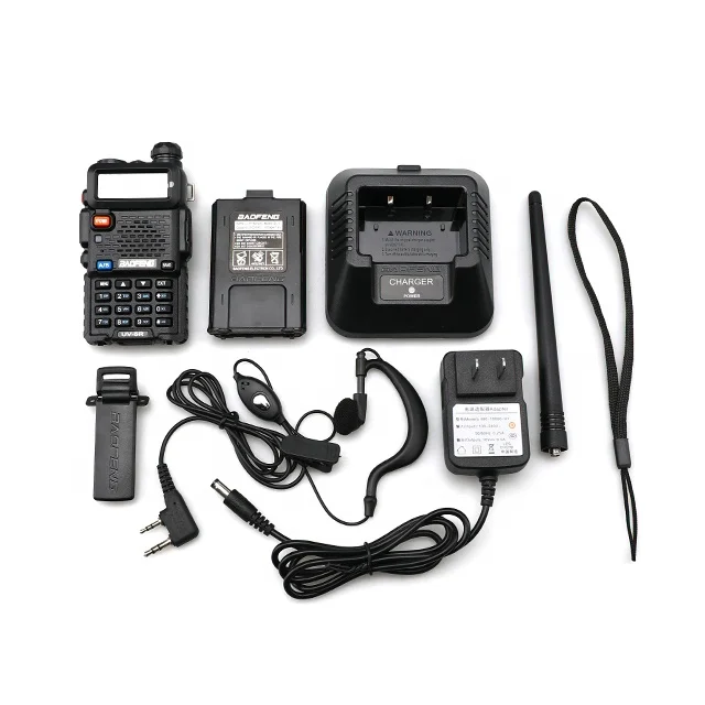 Baofeng производитель UV-5R 5-ваттный радиоприемопередатчик baofeng 5R uv-5r мобильное двухстороннее радио портативная рация