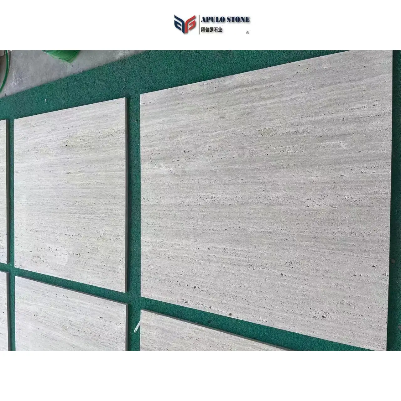 Factory Direct Apulostone Large Stock Travertine Slab White Travertine Stone For Outdoor Wall Cladding Italy travertine