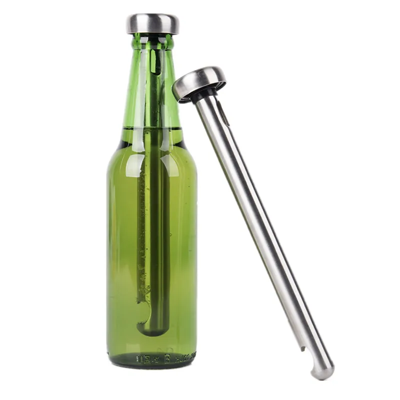 
Amazon top seller 2 Pack Stainless Steel Cooler Beer Chiller Sticks For Whiskey Beer Wine Beverage 