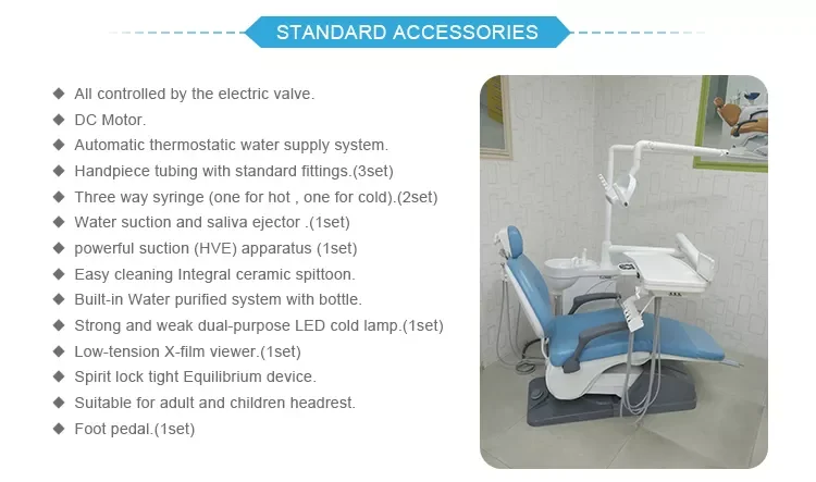 Dental Chair Portable Dental Unit Foldable Dental Chair Patient Chair With Wheels