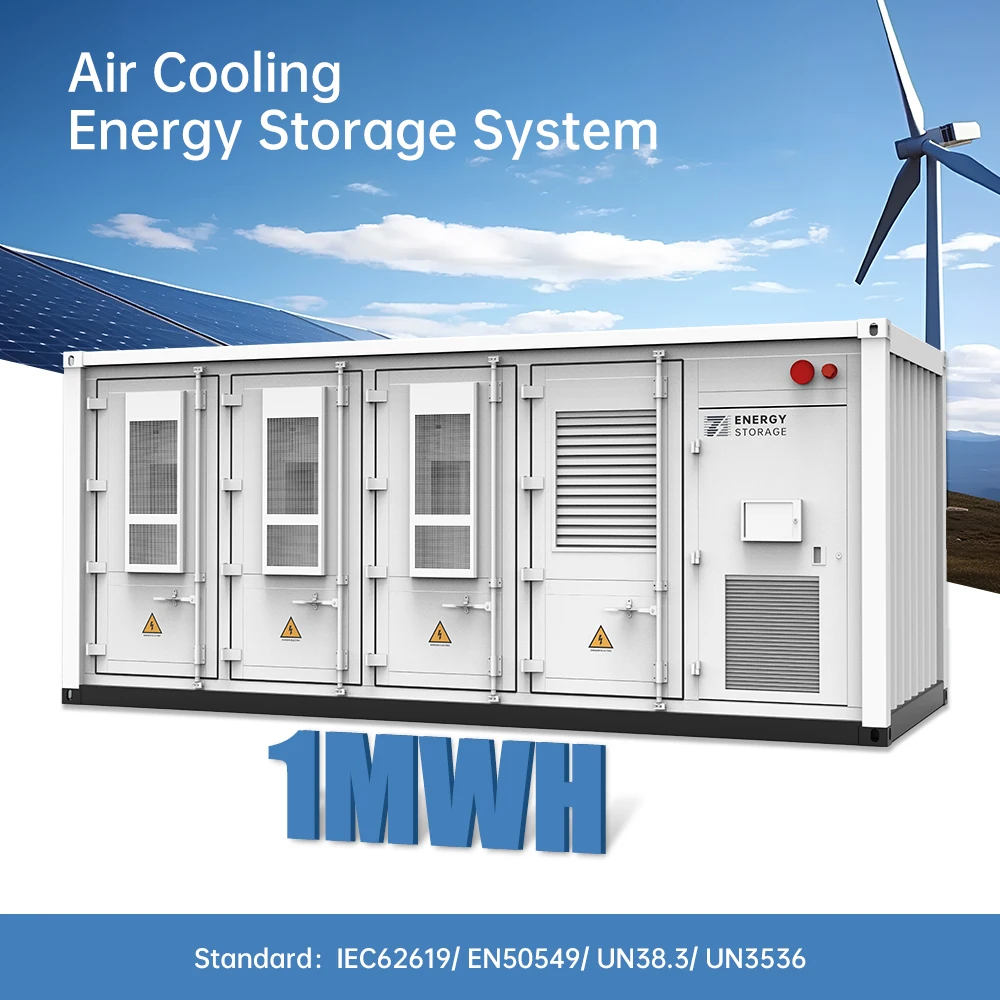 BENY 1MWH контейнер солнечная батарея система хранения энергии на открытом воздухе IP55 воздушного охлаждения Lifepo4 высоковольтные литий-ионные аккумуляторы
