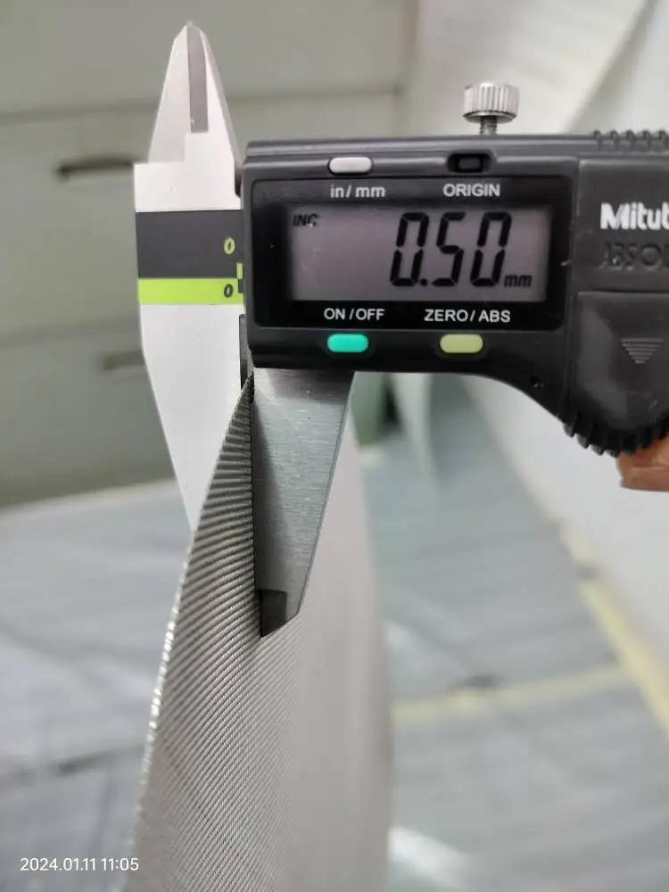 10 15 20 50 76 80 100 200 micron round stainless steel screen filter mesh disc