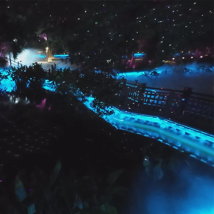 Artwatershow Free Design On/Off Led Light Pond Mist Fountain Fog Fountain Nozzle