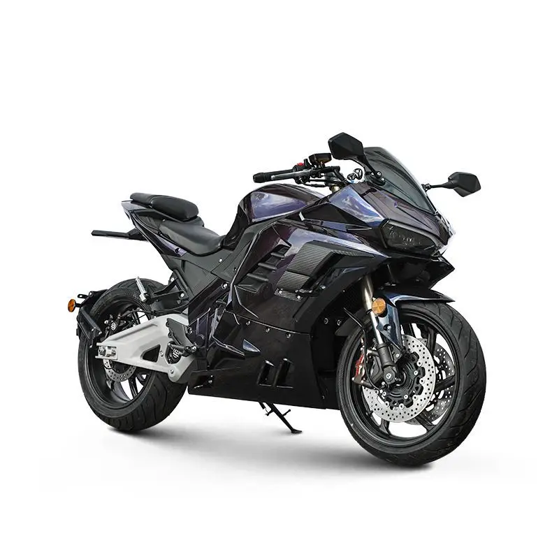 Top Newest Water Cooled Controller Central 15KW Belt Motor Electric Motorcycles With 170km/h