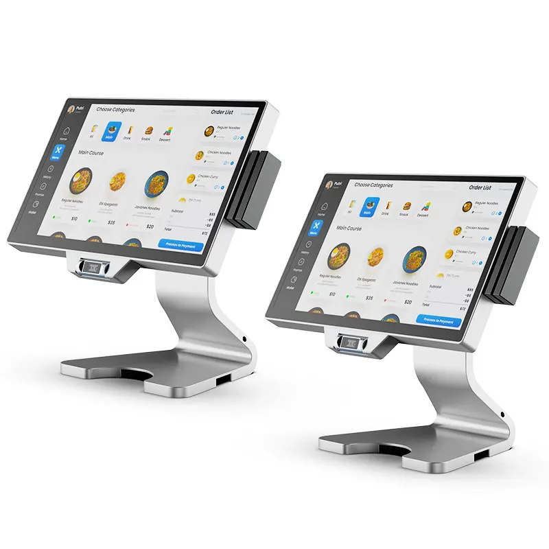 Настраиваемый 15,6 дюймов сенсорный экран Настольный TFT-LCD монитор POS бизнес монитор планшет совместим с камерой