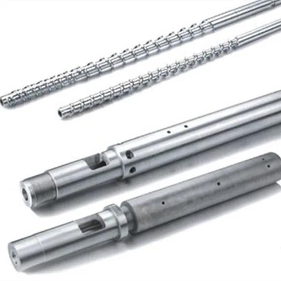 injection  screw and barrel for plastic machines
