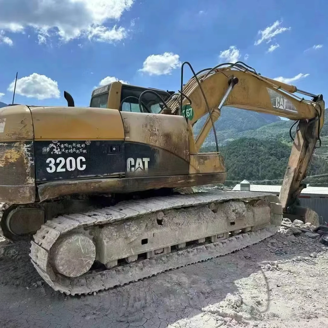 Экскаватор Cat 320cl Caterpillar 320c экскаватор для продажи 20 тонн в хорошем состоянии
